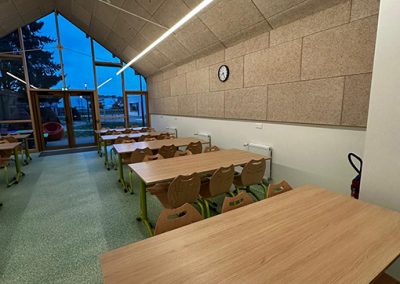Ecole de Ballancourt (91), installation chauffage PAC
